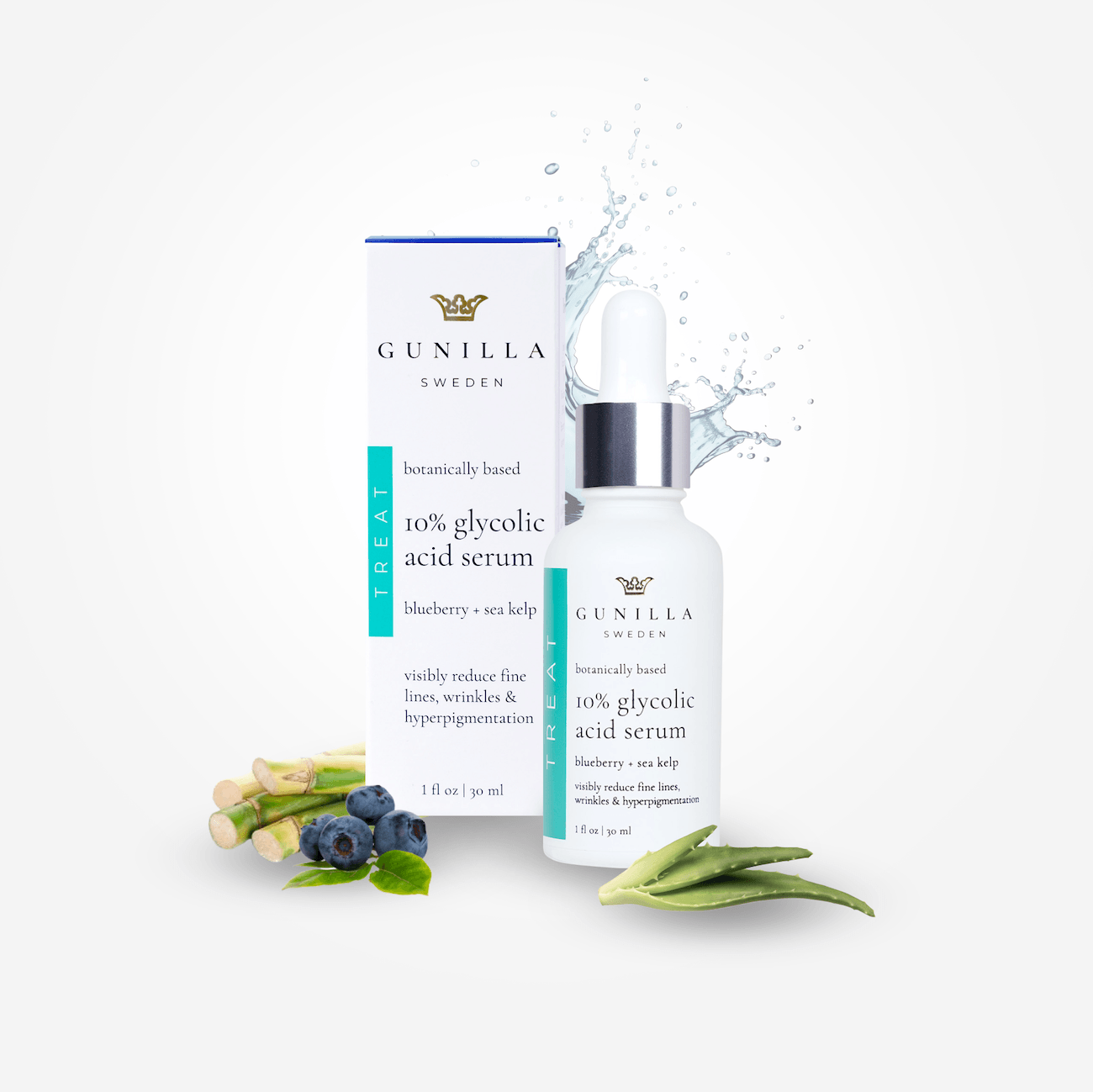 GUNILLA Glycolic Acid Serum Dark1