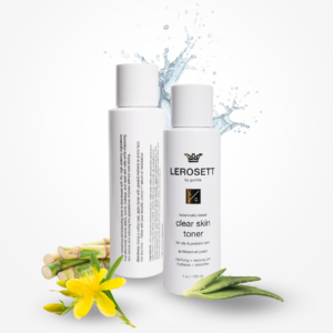 LEROSETT Clear Skin Toner 4OZ DARK