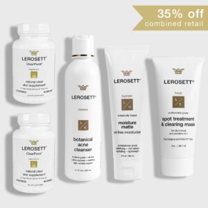 LEROSETT ACNE KIT 4-PART CLEARPOINT X2 2000PX
